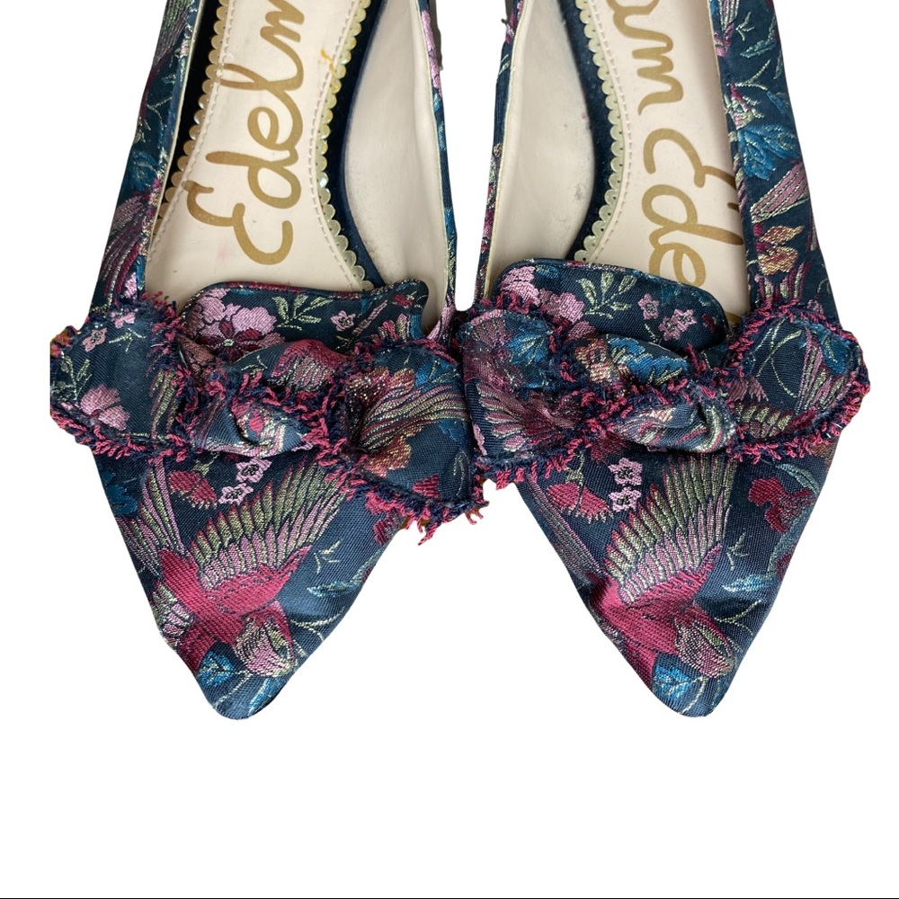 Sam Edelman Rochester Ballet Jacquard Flats 7.5 - Picture 5 of 12
